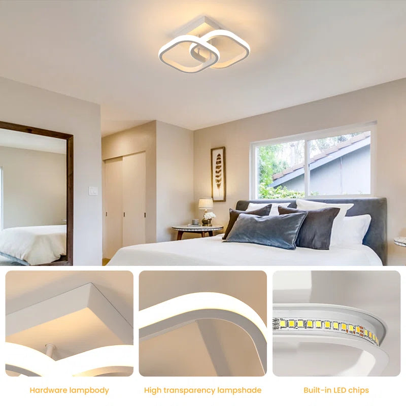 Luebbert LED Semi Flush Mount