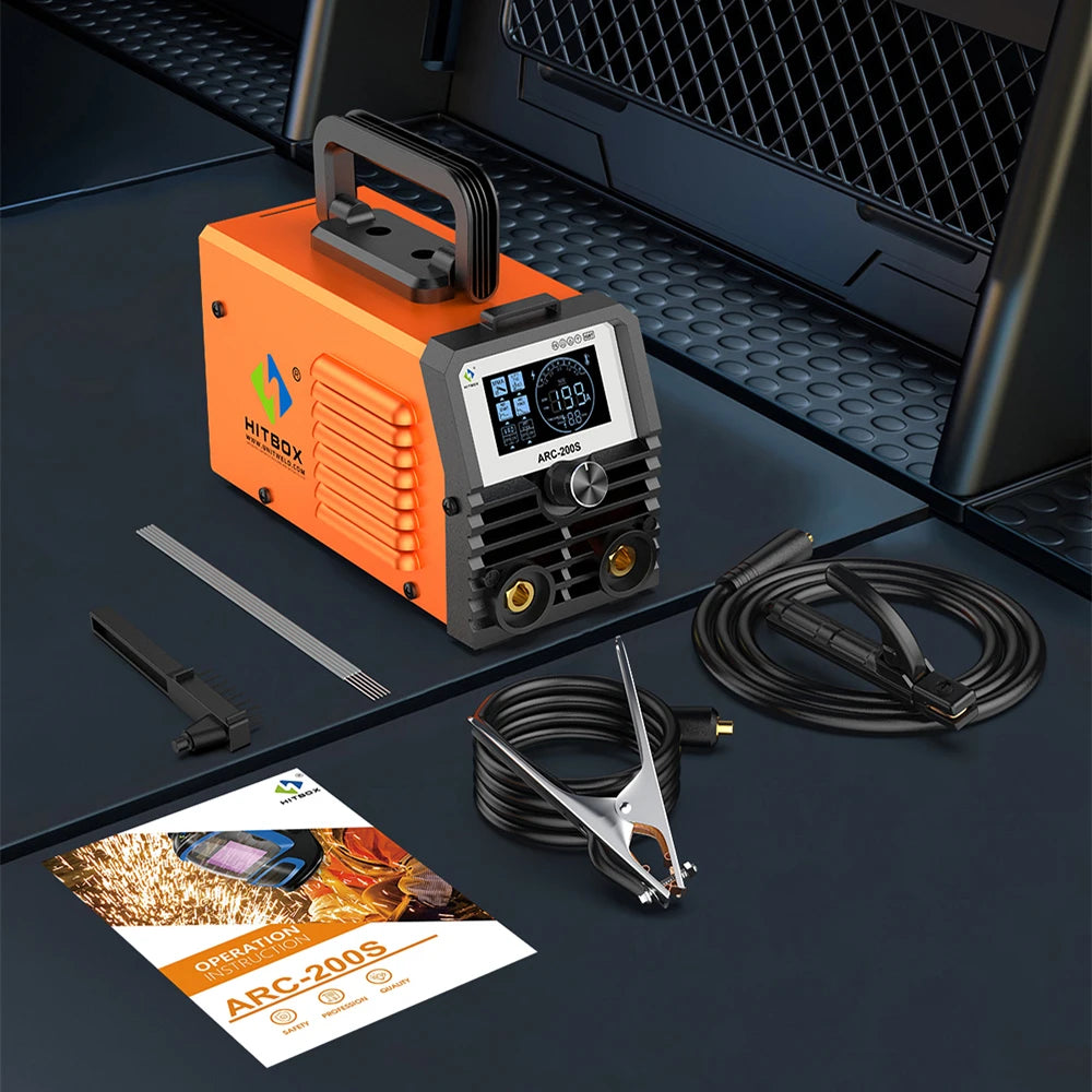 ARC200S Welding Machine 2 in 1 ARC MMA LIFT TIG MINI IGBT Inverter LED Digital Display Portable Home Welder 220V 10-200A