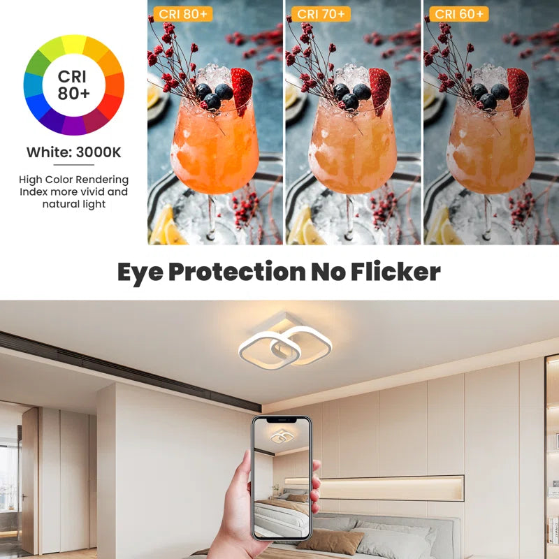 Luebbert LED Semi Flush Mount