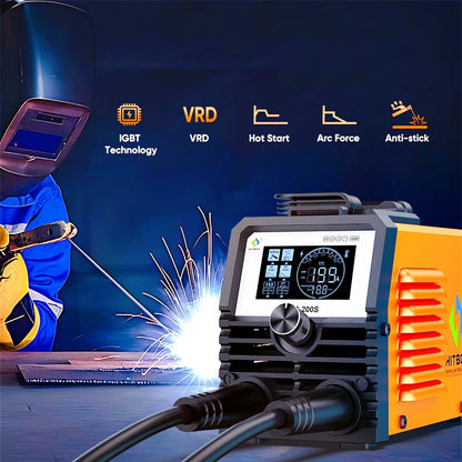 ARC200S Welding Machine 2 in 1 ARC MMA LIFT TIG MINI IGBT Inverter LED Digital Display Portable Home Welder 220V 10-200A