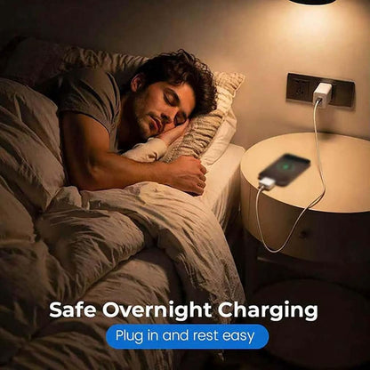 Smart Charger, Auto Disconnect Charging Cable Protector, Fast 140W Charger, LED Digital Display, Overcharge Protection Adapter for Phone Laptop Tablet USB Charging Cable