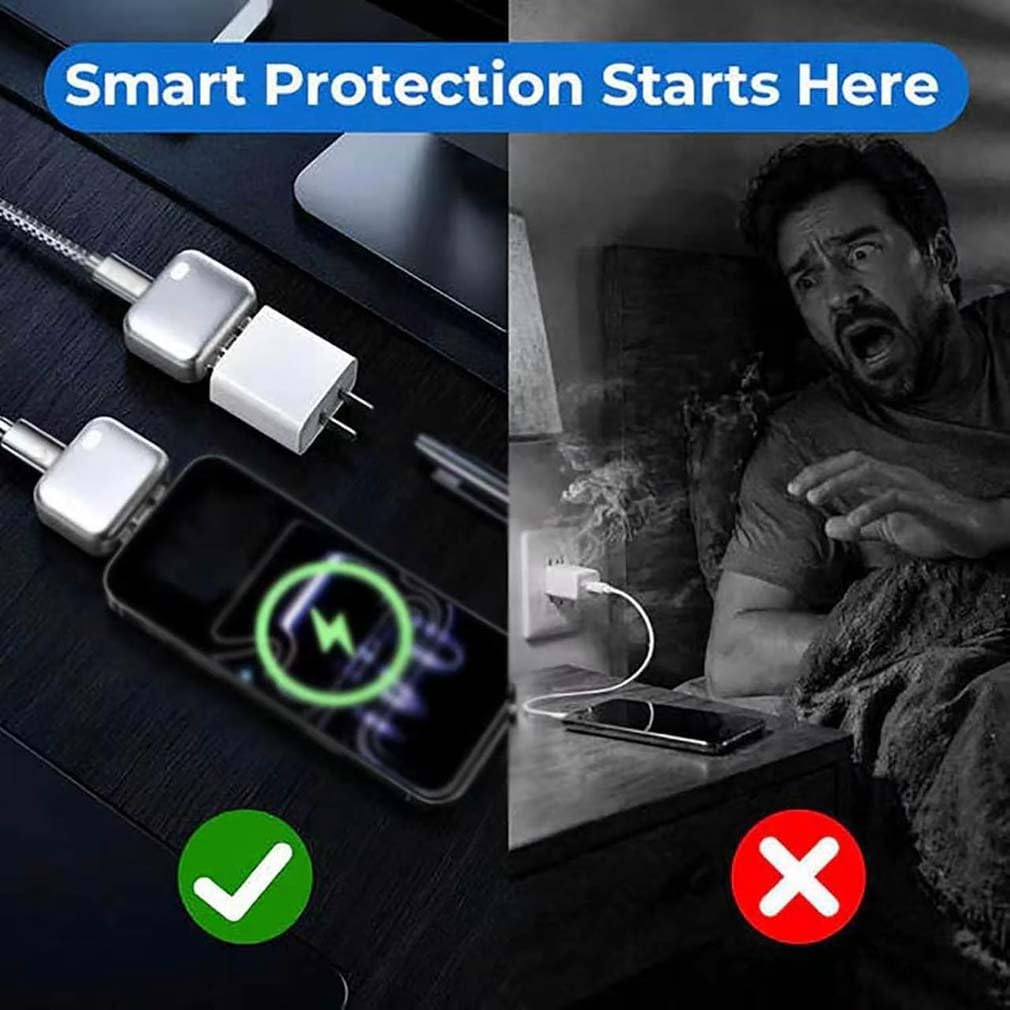 Smart Charger, Auto Disconnect Charging Cable Protector, Fast 140W Charger, LED Digital Display, Overcharge Protection Adapter for Phone Laptop Tablet USB Charging Cable