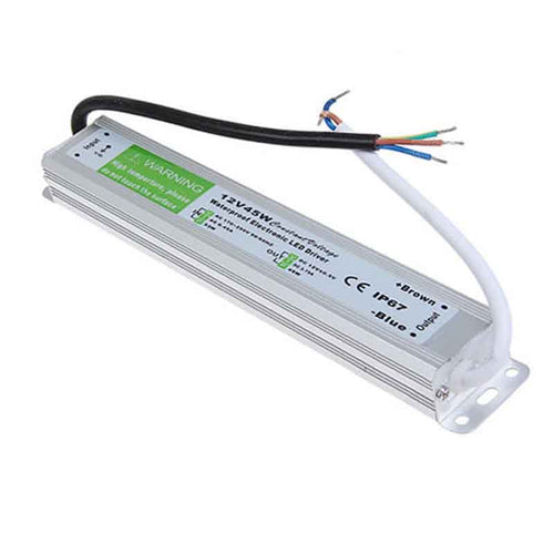 45W LED Driver 12V DC Transformer IP67~3357